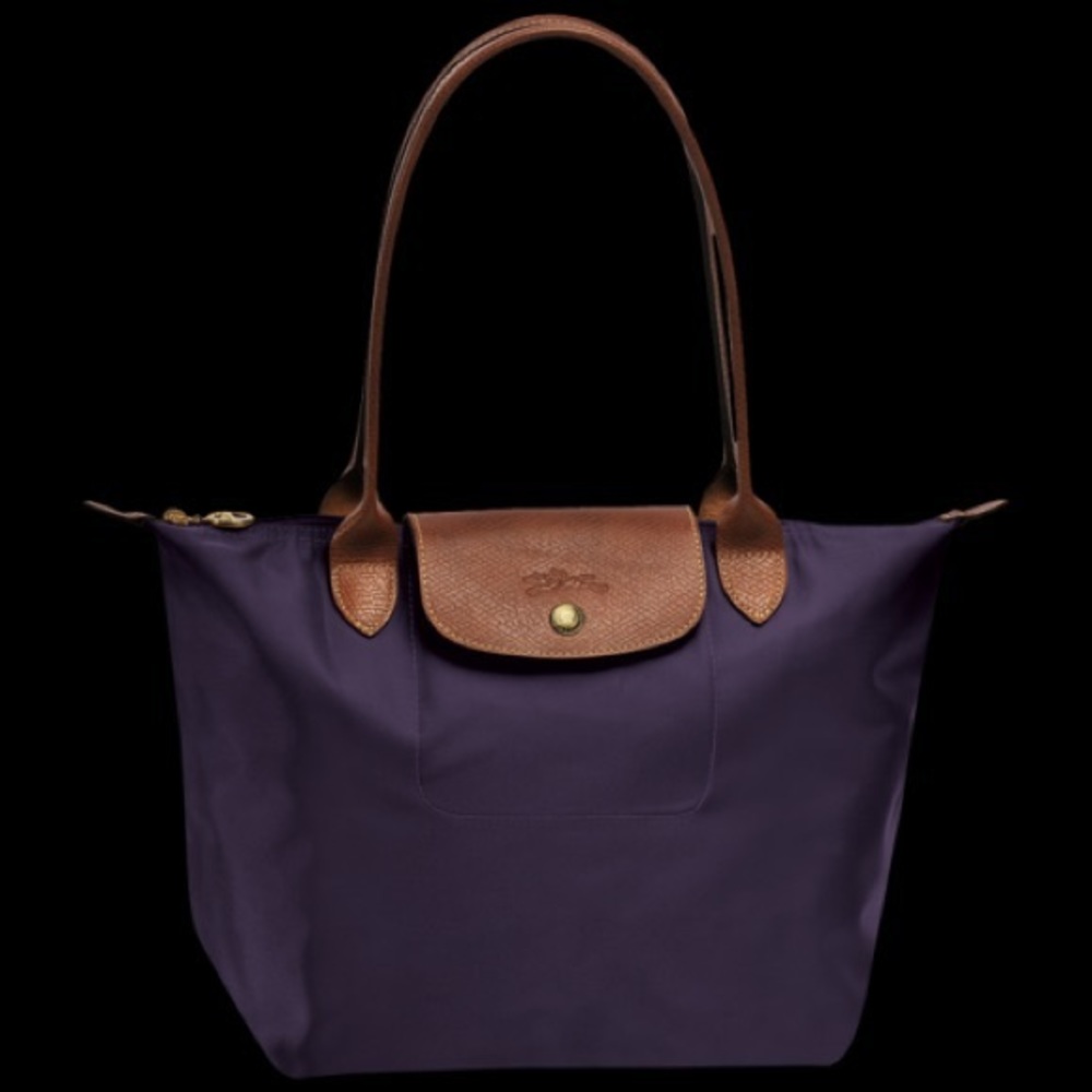 Longchamp Le Pliage Tote - Small with long handle